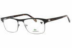 Lacoste L2198 szemüvegkeret matt Onyx / Clear lencsék férfi