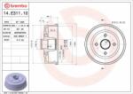 BREMBO Tambur frana BREMBO 14. E311.10