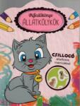 Schwager & Steinlein Verlag Kifestőkönyv: Állatkölykök - Csillogó állatfotós matricákkal