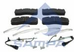 SAMPA set placute frana, frana disc SAMPA 096.619