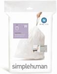 simplehuman N típus 45-50 l, összehúzható, 20 db