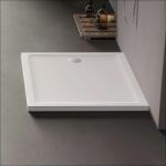 New Trendy Mild cădiță de duș dreptunghiulară 160x80 cm alb B-0637