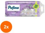 Pufina Set 2 x Hartie Igienica Pufina, Lavender Fields, 3 Straturi, 20 Role (ROC-2xPHMPF00033)