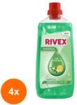 Rivex Set 4 x Detergent Universal, Rivex, Flori de Portocal, 1 l (ROC-4xMAG1018633TS)