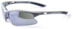 BikeFun Vector sportszemüveg, szürke, S3 füst színű lencsével