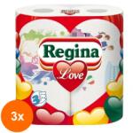 Regina Set 3 x 2 Role Prosoape de Bucatarie, Regina, Love Decorate (ROC-3xREG0000023)