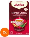 YOGI TEA Set 2 x Ceai Bio, Yogi Tea, Mental Clarity, 17 Plicuri x 1.9 g