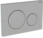 Geberit Geberit Sigma20 működtetőlap, 2 mennyiséges öblítéshez, csavarral rögzíthető, easy-to-clean bevonattal, szálcsiszolt 115.889. SN. 1 (115.889.SN.1)