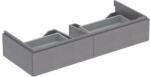 Geberit Xeno2 alsó szekrény mosdóhoz 117, 4x46, 2 cm, két fiókkal, faerezetes szürke 500.517. 43.1 (500.517.43.1) - szaniteresklimacenter