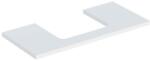 Geberit One mosdópult középső kivágással, pultra ültethető mosdóhoz 105x47 cm, matt fehér 505.284. 00.2 (505.284.00.2) - szaniteresklimacenter