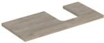 Geberit One mosdópult jobb oldali kivágással 105x47 cm, pultra ültethető tálformájú mosdóhoz, hikoridió 505.314. 00.6 (505.314.00.6) - szaniteresklimacenter