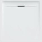 Geberit Sestra szögletes zuhanytálca 80x80 cm, strukturált pala, fehér 550.290. 00.2 (550.290.00.2) - szaniteresklimacenter
