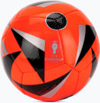 Adidas Fussballiebe Trainig Euro 2024 solare roșu/negru/argintiu metalic fotbal dimensiunea 5
