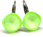 PÁRNA NAGY PÁRNA kapcsos fülbevaló 12 mm (electric peridot ignite) (2024032302)