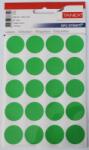 Tanex Etichete autoadezive color, D25 mm, 200 buc/set, Tanex - verde (TX-OFC-132-GR) - officeclass