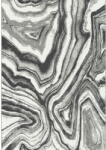 KONDELA Szőnyeg Sinan 133x190 cm - fehér fekete / minta