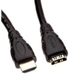 PremiumCord Cablu extensie HDMI, tata - mama, 4K@30Hz, conectori auriti, 2m, PremiumCord kphdmf2 (kphdmf2)