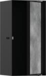 Hansgrohe XtraStoris Rock raft de nișă 30 cm negru 56088670 (56088670)