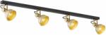 Argon Lenora lampă de tavan 4x7 W negru-auriu 1801 (1801)
