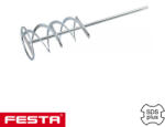 FESTA 35012 hosszú spirálú keverőszár Ø 100 mm, 500 mm, SDS-Plus (ragasztó, kiegyenlítő, vakolat) (35012)