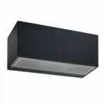 Norlys Asker Big fekete LED kültéri fali lámpa (NO-5104B) LED 1 izzós IP65 (NO-5104B)