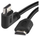 EMOS HDMI kábel 2.0 A-A dugó 90°, 1.5m (S10110)