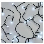 EMOS LED karácsonyi fényfüzér, cseresznye - golyók, 8 m, kültéri s beltéri, hideg fehér, progr (D5AC06)