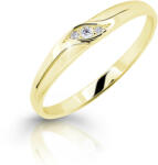 Cutie Jewellery Z6815-2844-10-X-1 bájos sárga arany eljegyzési gyűrű 54 mm