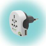 q2power 1.100210 utazóadapter "World to Switzerland USB (1.100210) - marketworld