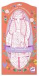 DJECO Planse de colorat DJECO Nina & Friends Fashion (DJ09548) Carte de colorat