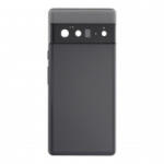  Google Pixel 6 Pro középső keret, akkufedél (hátlap) és kamera lencse, fekete (gyári)