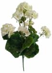 4-Home Floare artificială Muscată alb, 47 cm