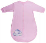 AB ABR Hosszú ujjú vékony hálózsák - Rózsaszín - Elefánt - 1 TOG (56)