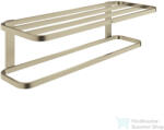 GROHE SELECTION 59, 6x22, 5x16, 5 cm-es törölközőtartó polc, Brushed Nickel 41066EN0 (41066EN0)