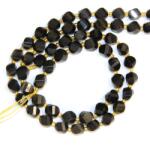  Obsidian Auriu Spiral Fatetat 10x10 mm - Margele Pietre Semipretioase