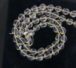  Cristal de Stanca Alb Spiral Fatetat 10x10 mm - Margele Pietre Semipretioase