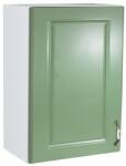 Spectral Mobila Corp superior 50 cu 1 usa Zebra MDF verde drept