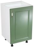 Spectral Mobila Corp inferior 50 cu 1 usa Zebra MDF Verde drept
