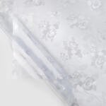Decotex Style Musama PVC transparenta embosata, 137cm latime, model floral