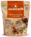 Favrichon Musli BIO crocant cu caramel, ciocolata si migdale Favrichon