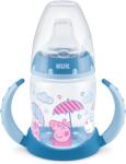 Nuk Чаша със силиконов накрайник NUK - First Choice, Peppa Pig, TC, 150 ml, 6-18 месеца, Синя (10215357-Син)