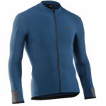 Northwave - bluza ciclism cu maneca lunga pentru barbati Fahrenheit Jersey - albastru gri (89211085-21) - ecalator