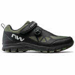 Northwave Corsair - pantofi pentru ciclism MTB All Mountain - negru verde inchis army (80193036-02) - ecalator