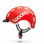 woom - casca ciclism copii - rosu alb (40000000003-red) - ecalator