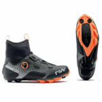 Northwave - pantofi pentru ciclism MTB iarna Celsius XC GTX - negru gri portocaliu (80204040-13) - ecalator