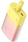 Baseus Baterie externa Baseus Popsicle 5200 mAh, 20W, cablu Lightning incorporat, pentru Apple iPhone, Yellow (P10055601Y13-00)