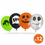  Halloween-i lufi szett - 4 féle - 12 db / csomag (58141)