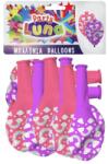 Luna Szivárványos rózsaszín-lila parti lufi szett 8db-os (000088940) - innotechshop