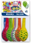 Luna Színes dinoszauruszos parti lufi szett 8db-os (000088937) - innotechshop