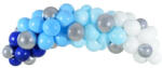 Partydeco Lufi girland DIY szett, Kék (LUFI206958)